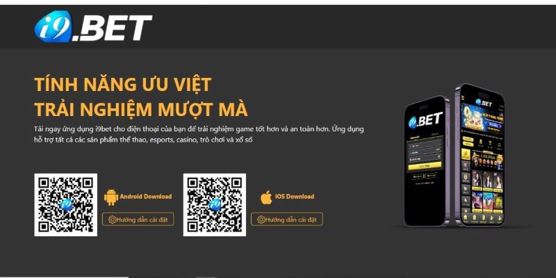 App I9BET trên iOS và Android